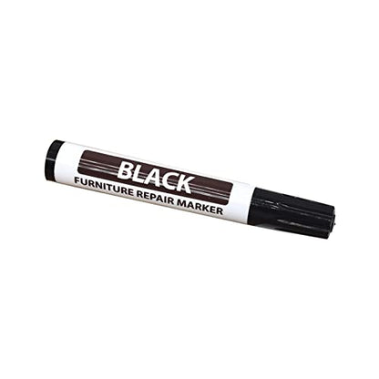Furniture Repair Marker, Wood Touch Up Pen for Scratches, Stains & Scuffs - color: Black