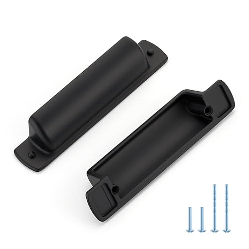 JOY DECOR Matte Black Cabinet Pulls Cabinet Handles, 3 Inch, 10 Pack - color: Black, size: 3 inch Hole Center