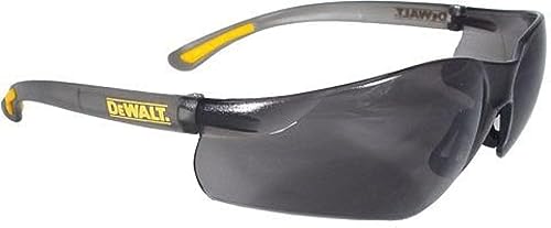 Dewalt DPG52-2C Contractor Pro Smoke High Performance Lightweight Protective Safety Glasses - size: 1 Count (Pack of 1)