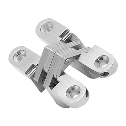 Hidden Gate Hinge 2-3/8" Stainless Steel, 4pcs - size: 60.3 mm, 4 PCS