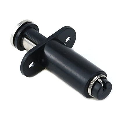 Recessed Magnetic Touch Latch-4PCS Black - color: Black