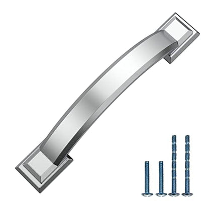 10 Pack 3 inch Cabinet Pulls Polished Chrome Cabinet Handles Drawer Pulls for Kitchen Cabinet Cupboard - color: Polished Chrome, size: 3 inch（76mm）, style: 10 Pack