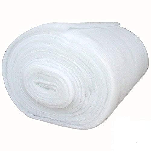 Mybecca Upholstery Grade Padding 36 Inch Wide (1 Yard) Quilt Batting Multipurpose Dacron Fiber Polyester Wadding Fabric Loft 36x 36 (3' x 3') - size: 36 inches x 1 yard