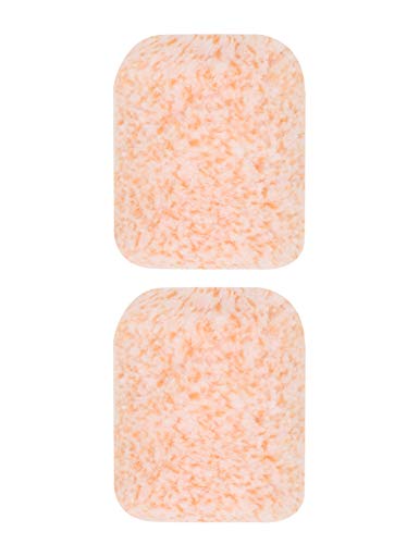 ROLLINGDOG 3" Small Paint Roller Cover Refills - color: 2pc paint roller covers orange