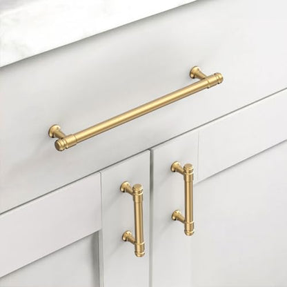Asidrama 10 Pack 7.5 Inch Champagne Bronze Kitchen Cabinet Handles - color: Champagne Bronze, size: 7.5" Hole Center(192mm)