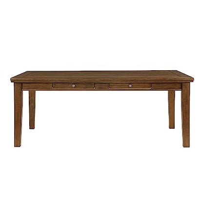 Dining Table Set with Chairs, Kitchen Dining Room Tables Chair,A151 - color: A5, Cherry Wood