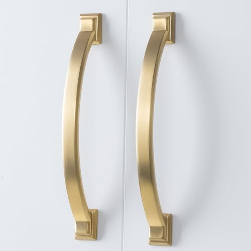 10 Pack 3 Inch Cabinet Pulls Champagne Bronze Kitchen Cabinet Handles Zinc Alloy Drawer Pulls Solid Cabinet Hardware - color: Champagne Bronze, size: 3" Hole Center(76mm)