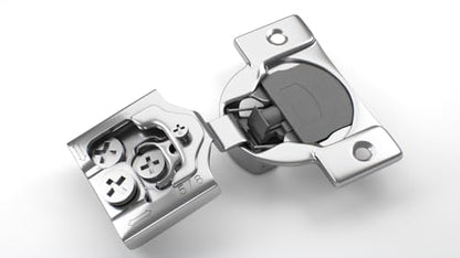 10-Pack 5/8" Overlay Soft Close Face Frame Kitchen Cabinet Hinges - size: 5/8 Inch