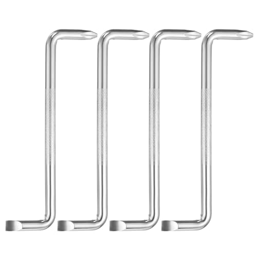 HARFINGTON 4pcs Offset Screwdriver Set PH3/SL8 Phillips Slotted Head - size: PH3/SL8