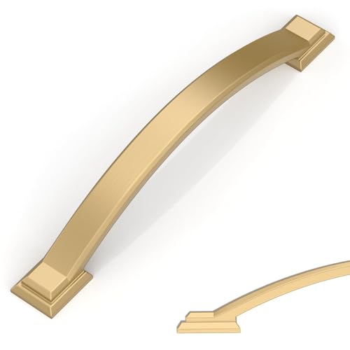 Amerdeco 10 Pack Champagne Bronze Cabinet Pulls 3.75" - color: Champagne Bronze, size: 3.75" hole center