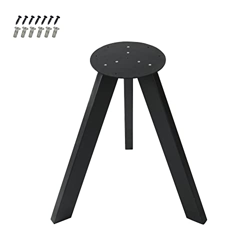 Home Soft Things Tripod Table Leg 28" Height Metal Chair Leg for Furniture Coffee Bench Dining End Industrial Table Desk - size: 28 Inch Tripod