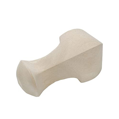 Solid Wood Furniture Legs, 5.83 Inch Height, 4Pcs
