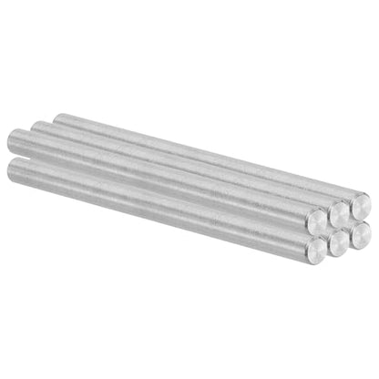 PATIKIL 6mm x 100mm Dowel Pin Stainless Steel, 6 Pcs 304 Stainless Steel Pegs Shelf Pins Rod Support Metal Fasten Elements for Shelves Furniture Fixing Component, Silver - size: 6mm x 100mm