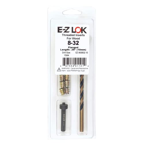 E-Z LOK Thread Repair Kit, 8-32 - size: 8-32 x 10mm, style: Flanged