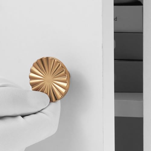 10 Pack Kitchen Cabinet Knobs Champagne Bronze Cabinet Zinc Alloy Knobs Gold Drawer Knobs Kitchen Hardware - color: Champagne Bronze