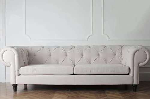 Marine Vinyl Fabric Waterproof Soft Leather Material 55"×108" White - color: White, size: 55"W x 108"L