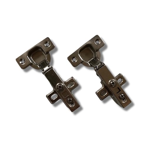 NELI Set of Hinges (New) with Soft Close for Besta (NELI 2er-Set) - size: NELI 2er-Set