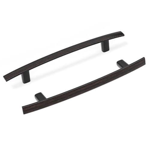 homdiy 20 Pack Oil Rubbed Bronze Cabinet Pulls, Solid Zinc Alloy, 5 Inch CC - color: Oil Rubbed Bronze, size: 5 Inch Hole Center