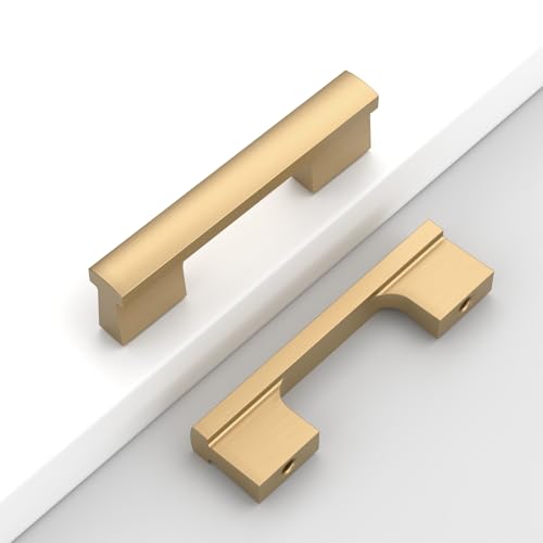 Champagne Bronze Cabinet Handles Kitchen Pulls 3 Inch 12 Pack - color: Champagne Bronze, size: 3 Inch Hole Center