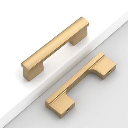 Champagne Bronze Cabinet Handles Kitchen Pulls 3 Inch 12 Pack - color: Champagne Bronze, size: 3 Inch Hole Center
