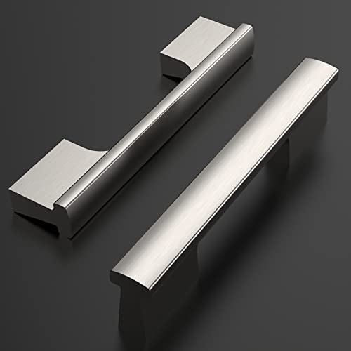 Amerdeco 20 Pack Brushed Satin Nickel Cabinet Pulls 4 Inch(102MM) Hole Centers Kitchen Cabinet Handles Hardware Kitchen Handles for Cabinets Cupboard Handles Drawer Pulls…ZH0026… - color: Brushed Satin Nickel, size: 4"/102MM Hole Center, style: 20 Pack
