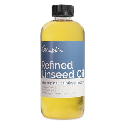 Gamblin Refined Linseed 16 Oz