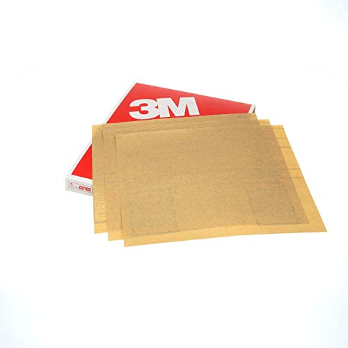 3M Pro-Pak Aluminum Oxide Sheet for Paint and Rust Removal, 25 sheets, 220-Grit, 9-in by 11-in - size: 9 x 11 inches, style: 220 Grit