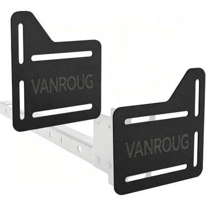 2 Pcs Bed Frame Brackets for Headboard, Bed Frame Adapter Connector, Bed Modification Plate, Bed Frame Conversion Kit, Headboard Attachment Bracket kit for Queen, King and Full Size Beds