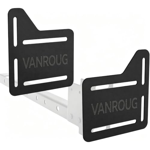2 Pcs Bed Frame Brackets for Headboard, Bed Frame Adapter Connector, Bed Modification Plate, Bed Frame Conversion Kit, Headboard Attachment Bracket kit for Queen, King and Full Size Beds