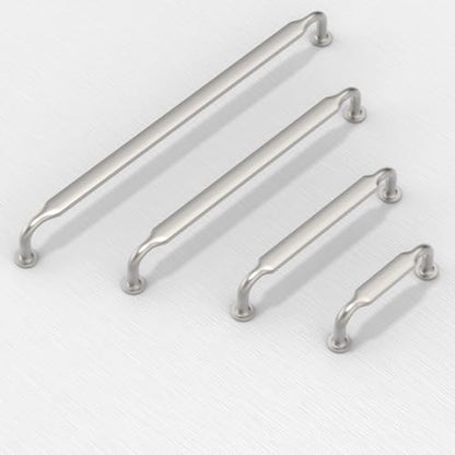 10 Pack Brushed Satin Nickel Cabinet Pulls 3 Inch(76mm) Kitchen Cabinet Handles Cabinet Hardware for Drawer Pulls - color: Brushed Satin Nickel, size: 3" Hole Center