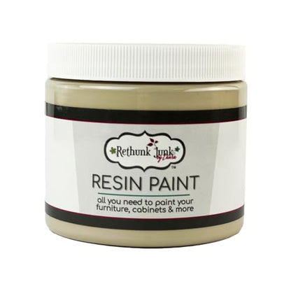Rethunk Junk Resin Paint - 16 floz (Gray Mist) - color: Gray Mist