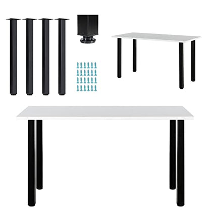 LCSDLHLSY Table Legs 28 Inch,Metal Furniture Legs,Black Set of 4. - size: 28 Inch