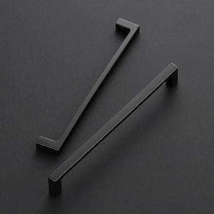 Ravinte Matte Black Square & Solid Cabinet Handles,7-1/2 Inch,30 Pack - size: 7-1/2 Inch Hole Center
