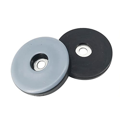 Furniture Sliders Chair Glides 1.5" Heavy Duty Furniture Glides Sliders Reusable Round Chair Leg Slides with Stainless Steel Screws Move Your Furniture Easy Safely Protects Your Floor - 12 Pack - size: 1.5"_12 Pack