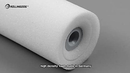 ROLLINGDOG 4 Inch Paint Roller Covers Mini Foam Roller Paint 4PCS - color: 4pc 4" Concave Roller