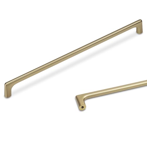 10 Pack 12.5 inch Champagne Bronze Kitchen Cabinet Handles - color: Champagne Bronze, size: 12-5/8 inch Hole Center