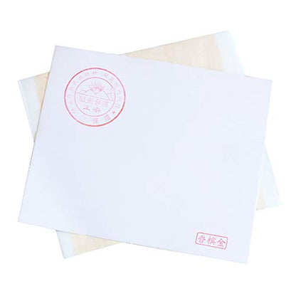 KINNO Imitation Gold Foil Sheets 100PCS Champagne Foil, 5.1 by 5.3 Inches - color: champagne gold