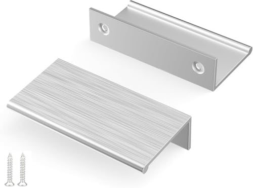 Peaha 25 Pack Kitchen Cabinet Handles 2-1/2" Brushed Nickel Cabinet Pulls - color: Brushed Nickel, size: Hole Centers:2-1/2in(64mm)