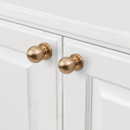 10 Pack Champagne Bronze Kitchen Cabinet Knobs - color: Champagne Bronze, size: Standard