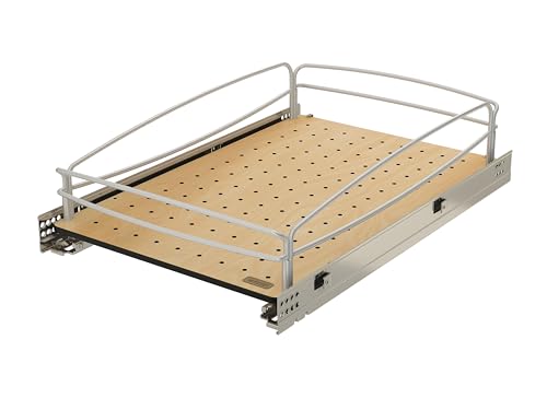 Rev-A-Shelf Pullout Organizer w/Soft-Close, Min Opening Width 14" - size: 18" Cabinet