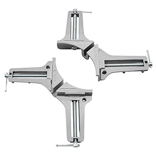 PONY 2-Pack 90 Degree Corner Clamps, 3" Max Opening, 200 lbs Clamping Force