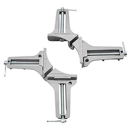 PONY 2-Pack 90 Degree Corner Clamps, 3" Max Opening, 200 lbs Clamping Force