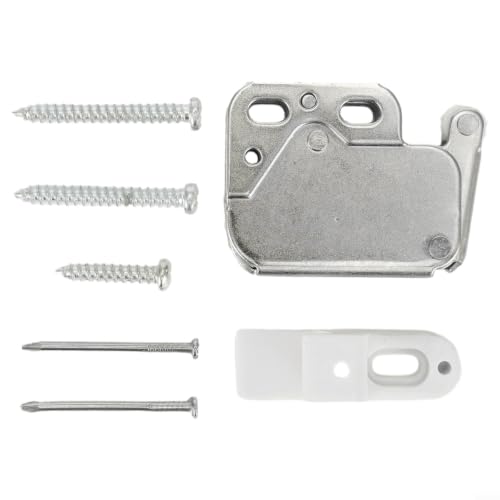 Spring Loaded Touch Latch For Cabinet Doors, Push Lock Catch Mechanism