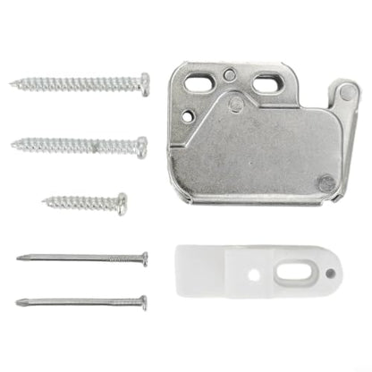 Spring Loaded Touch Latch For Cabinet Doors, Push Lock Catch Mechanism