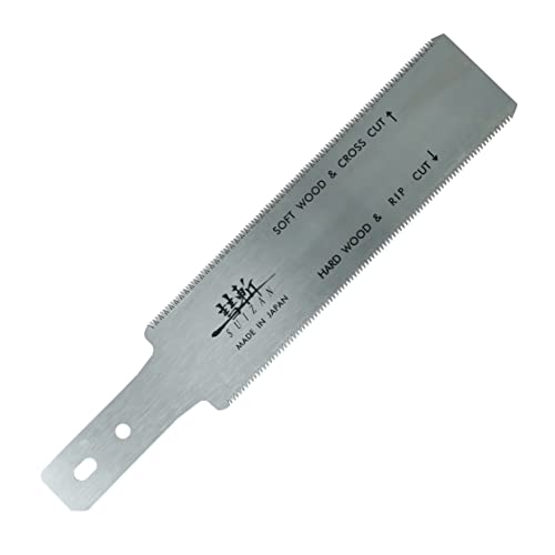 SUIZAN Replacement Blade for Ryoba Double Edge Saw 6" - size: 6 Inch (150mm), style: 6 Inch (150mm) Replacement Blade