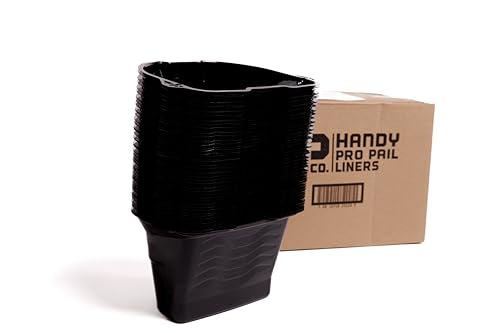 Handy Paint Pro Pail, Holds 1/2 Gallon of Paint or Stain, Quick Cleanup, Easy Color Change, Fits 4-6 Inch Mini Roller, Bulk Disposable Liners, 48 Pack - size: Bulk Disposable Liners, 48 Pack