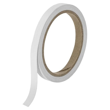 uxcell PVC Edge Banding Tape 3/8" Pure White Peel Stick Edging Trim - color: Pure White, size: 3/8"
