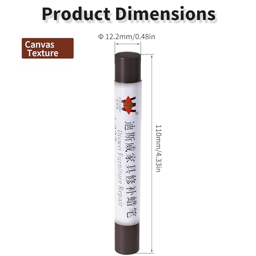 Wood Filler Sticks, Canvas Texture, Scratch Repair Crayons - color: Canvas Texture