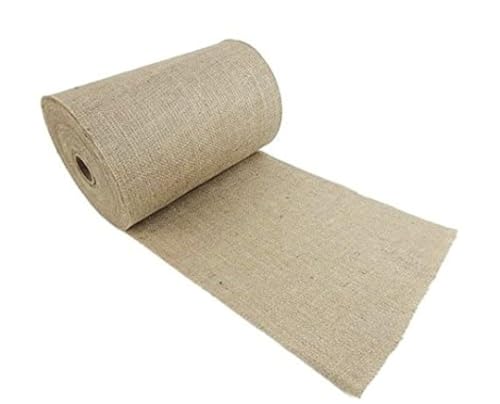 14" Wide 100% Natural Jute Upholstery Burlap Roll (10 Yards) - size: 10 Yards