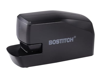 Bostitch Office Portable Electric Stapler, 20 Sheets, AC or Battery Powered, Black (MDS20-BLK) - color: Black